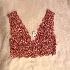 Free People lace brallete